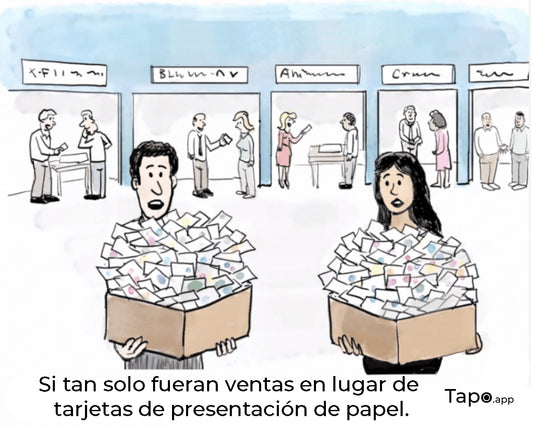 Tarjeta de Presentación Digital vs. Tarjeta de Presentación en Papel: ¿Cuál es Mejor para Tapo.app?
